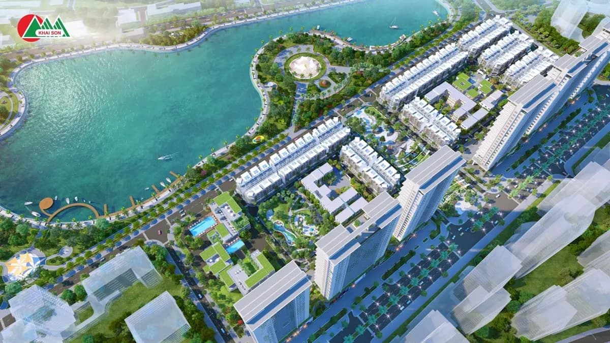 Toàn cảnh dự án Imperia River View bên mặt nước